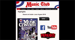 Desktop Screenshot of musicclub-egna.it